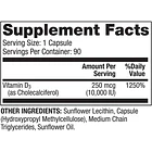 Dr. Mercola, D3 Liposomal, 10.000 Ui 90 Cáps (3 Meses) 3