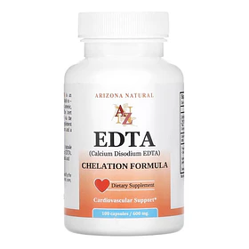 Edta Calcium Disodium Chelation Formula 600 Mg. - 100 Caps