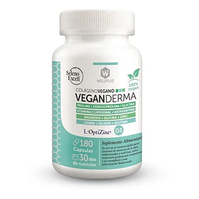 Wellplus - Vegan Derma Colágeno Vegano 180 Caps