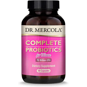 Dr. Mercola - Probióticos Complete Women 90 Caps (3 Meses)