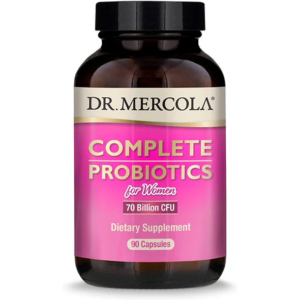 Dr. Mercola - Probióticos Complete Women 90 Caps (3 Meses) 1