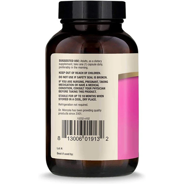 Dr. Mercola - Probióticos Complete Women 90 Caps (3 Meses) 3