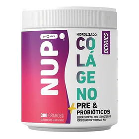 Nup! - Colágeno Hidrolizado+pre & Probióticos- 300 Grs