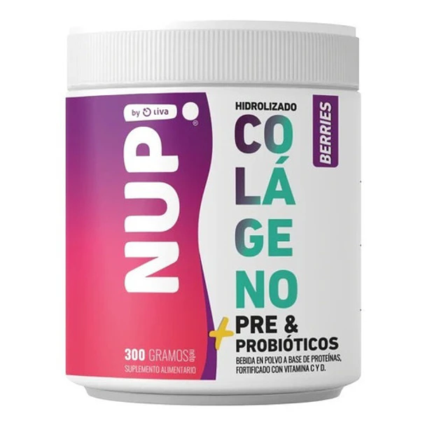 Nup! - Colágeno Hidrolizado+pre & Probióticos- 300 Grs 1