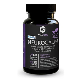 Suplemento En Capsulas Neurocalm Wellplus 60 Capsulas