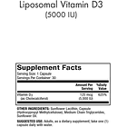 Dr. Mercola, Vitamina D3 Liposomal, 5000 Ui, 30 Cápsulas N/a 3