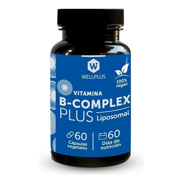 Suplemento En Capsulas Vitamina B Complex 60 Capsulas Wellplus 1