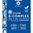 Suplemento En Capsulas Vitamina B Complex 60 Capsulas Wellplus 4