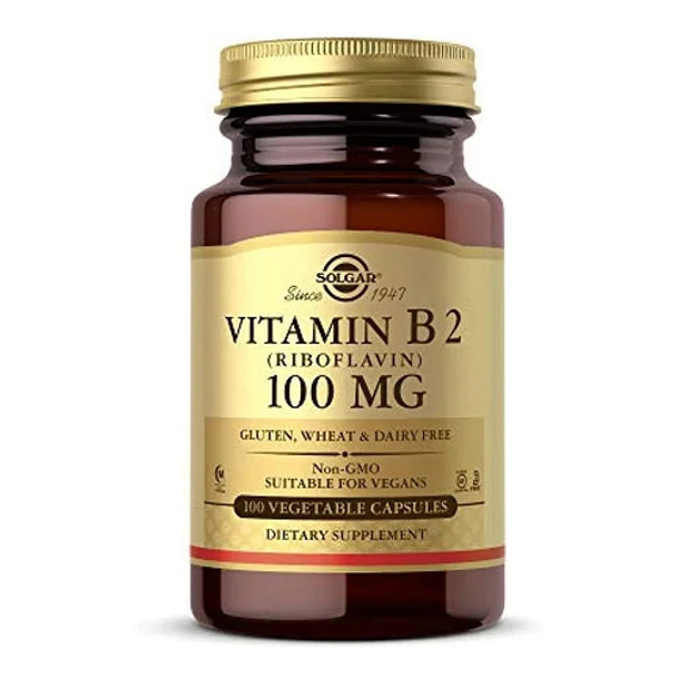 Solgar -vitamina B2 (riboflavina) 100mg 100 Caps  5