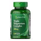 Puritan's Pride - Triple Magnesium Complex 400 Mg 120 Caps 1