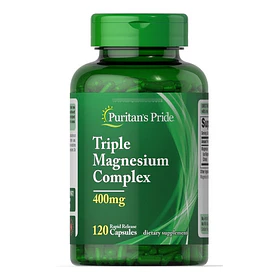 Puritan's Pride - Triple Magnesium Complex 400 Mg 120 Caps