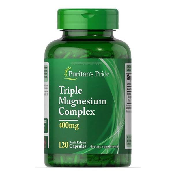 Puritan's Pride - Triple Magnesium Complex 400 Mg 120 Caps 1