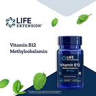  Life Extension - B12 Metilcobalamina 500 Mcg 100 Cápsulas 3