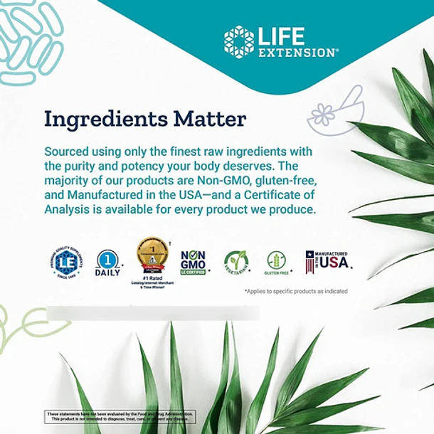  Life Extension - B12 Metilcobalamina 500 Mcg 100 Cápsulas 4