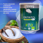 Dransanvi - Pack Keto Eritritol 500 Gr + Psyllium 200 Gr 5