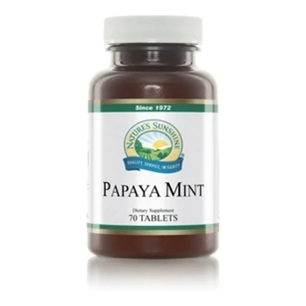 Nature´s Sunshine - Papaya Mint. 70 Tabletas 1