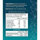 Magnesio Citrato L Glutamina 120 Cap Wellplus 2