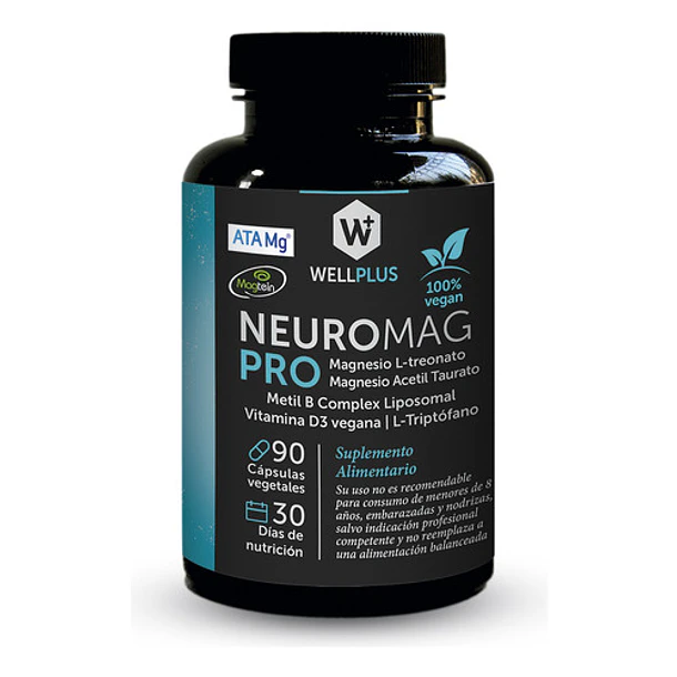 Suplemento En Cápsulas Wellplus Neuromag Pro 90 Cápsulas 1