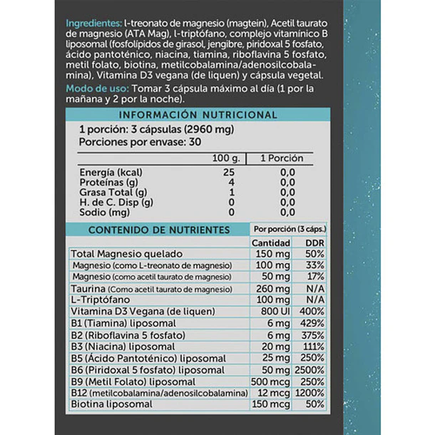 Suplemento En Cápsulas Wellplus Neuromag Pro 90 Cápsulas 2