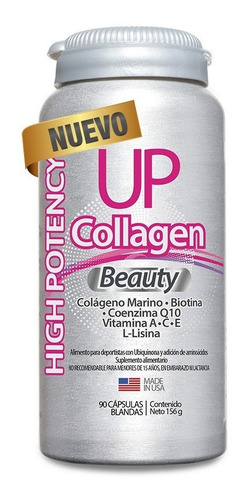 Colageno Beauty Up 90 Capsulas Newscience