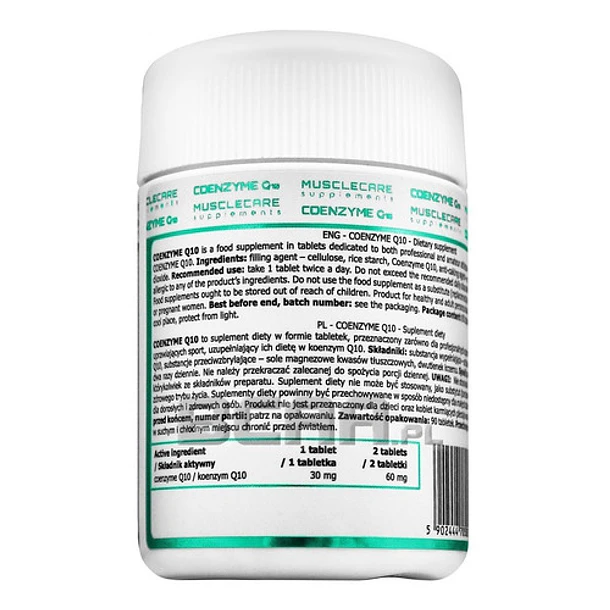 Coenzima Q10 90 Tabletas (musclecare) 3