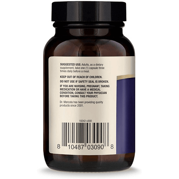 Mercola - Enzymas De La Vesícula Biliar - 30 Caps N/a 3