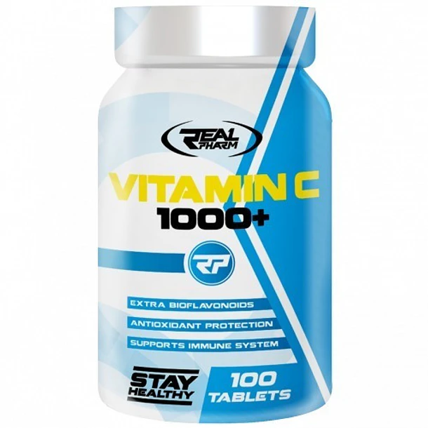 Realpharm - Vitamina C + 1000 - 100 Tabletas  1