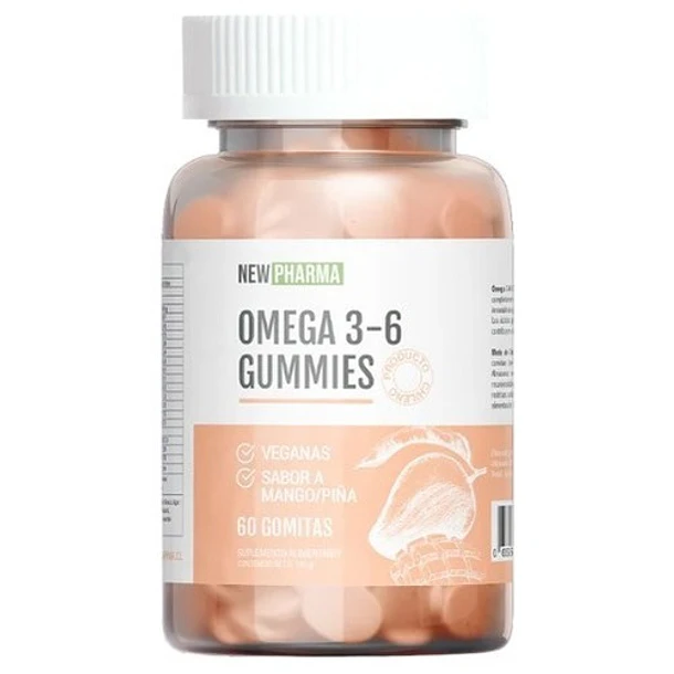 Newpharma - Omega 3-6 Gummies 60 Gomitas 1
