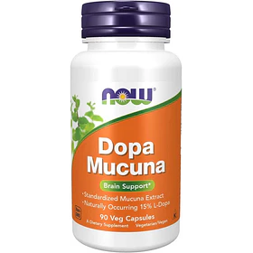 Now - Dopa Mucuna -90 Caps (mejora El Estado De Animo)