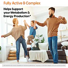 Doctor's Best, - Complejo B Activo Quatrefolic, 30 Cápsulas  6