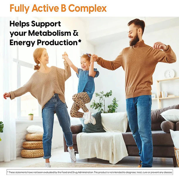 Doctor's Best, - Complejo B Activo Quatrefolic, 30 Cápsulas  6