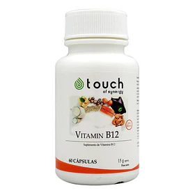 Touch Of Synergy - Vitamina B12 250mg (porción) 60 Caps