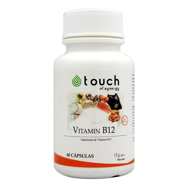 Touch Of Synergy - Vitamina B12 250mg (porción) 60 Caps 1