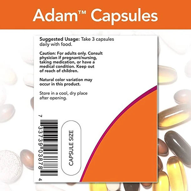 Now Foods - Adam Superior Mens Multivitamínico 90caps  4