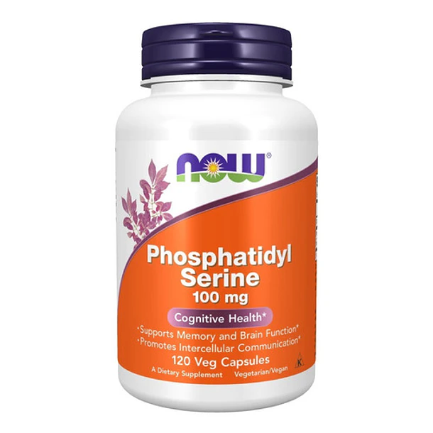 Now Foods - Fosfatidil Serina 100mg 120 Caps  1