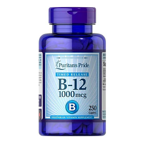 Puritan's Pride - B12 1000 Mcg Liberación Temporizada 250cap