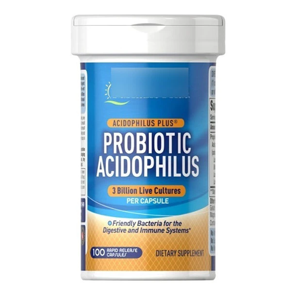 Puritan's Pride - Probióticos Acidophilus 3 Billones 100caps 1