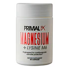 Primal Fx - Magnesio Magnesium + Lysine M6 60caps Sin Sabor 1