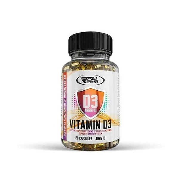 Realpharm - Vitamina D3 4000 Ui 60caps 1