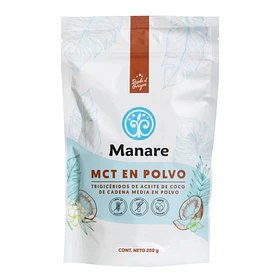 Manare - Aceite Mct En Polvo Keto 200grs