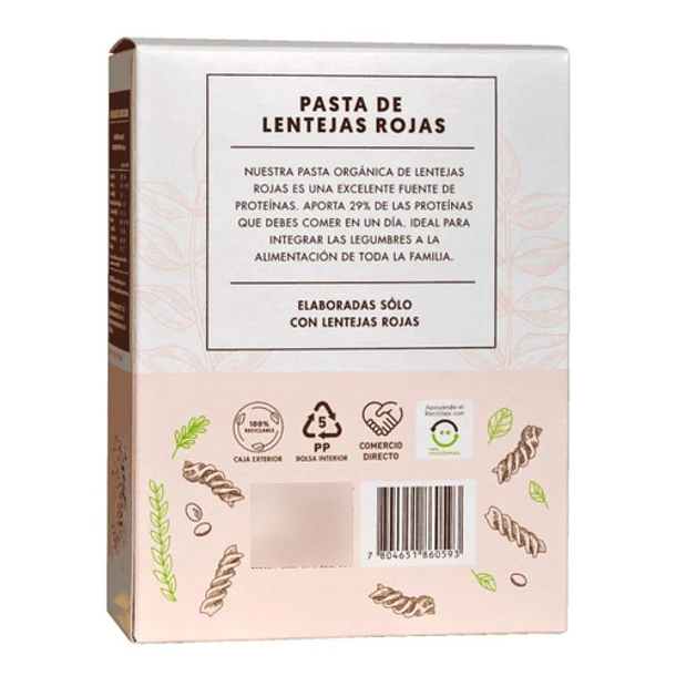 Manare - Pasta De Lentejas Rojas Organicas 250g 5