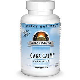 Source Naturals - Gaba Calma, 30 Tabletas Sublingual
