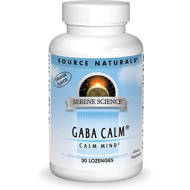 Source Naturals - Gaba Calma, 30 Tabletas Sublingual 1