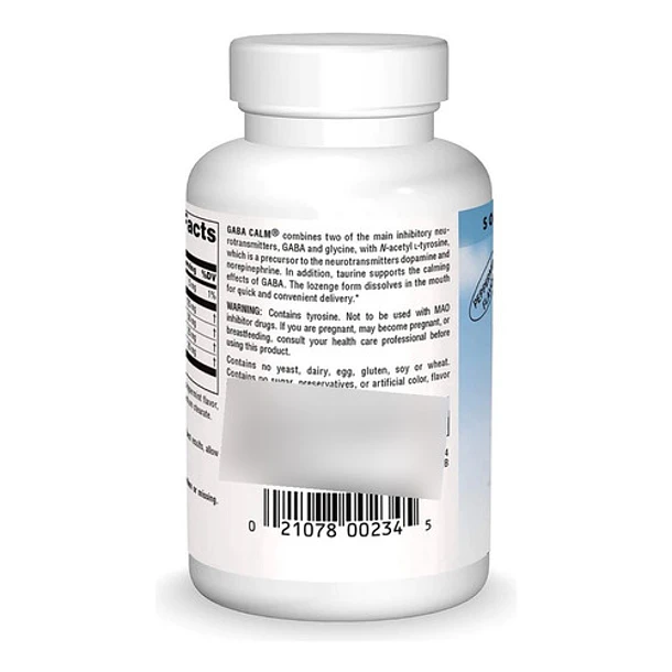 Source Naturals - Gaba Calma, 30 Tabletas Sublingual 4
