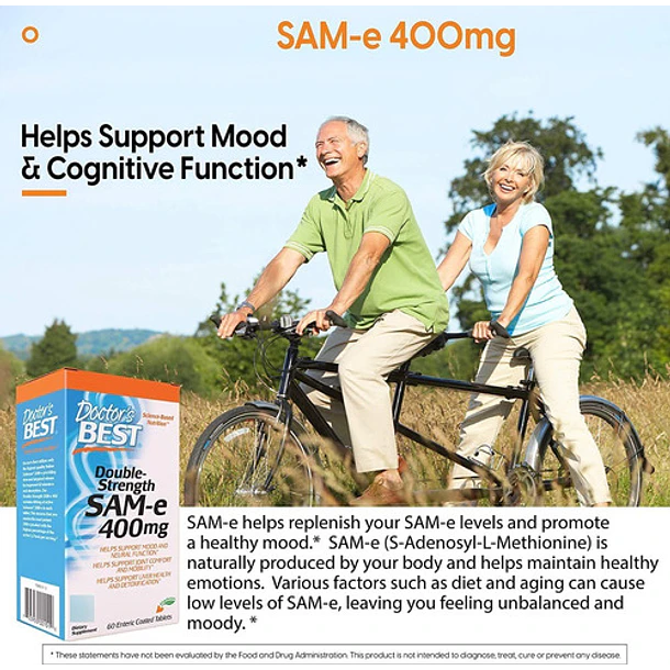 Doctor´s Best - Sam-e Doble Fuerza 400mg 4