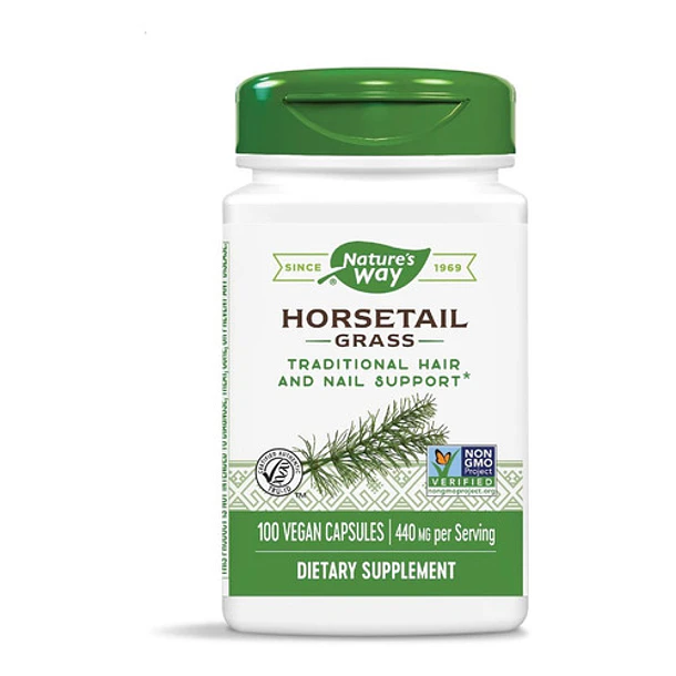 Natures Way- Cola De Caballo (horsetail Grass) 440mg 100caps 1