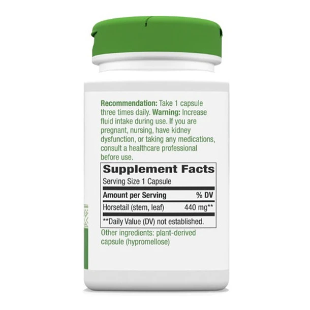 Natures Way- Cola De Caballo (horsetail Grass) 440mg 100caps 2
