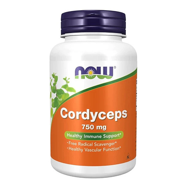 Now - Cordyceps 750 Mg 90 Cápsulas 2