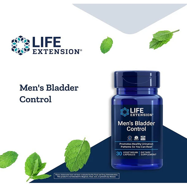 Life Extension - Men´s Bladder Control 30caps 4