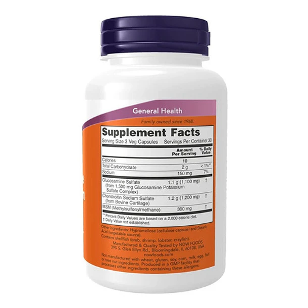Now - Glucosamine Y Chondroitin 90caps 2